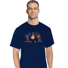Load image into Gallery viewer, Shirts T-Shirts, Tall / Large / Navy Heroes Camp
