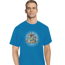 Load image into Gallery viewer, Shirts T-Shirts, Tall / Large / Royal Link&#39;s Weapons
