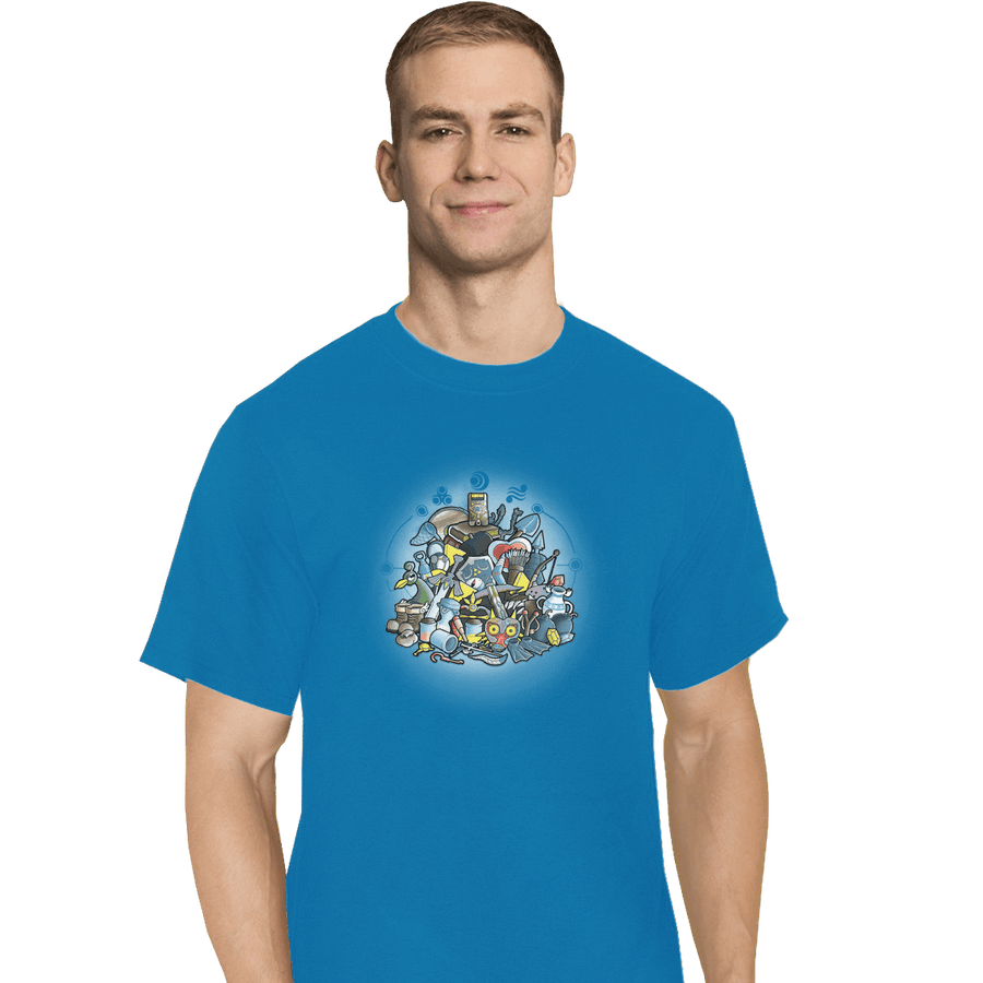Shirts T-Shirts, Tall / Large / Royal Link's Weapons