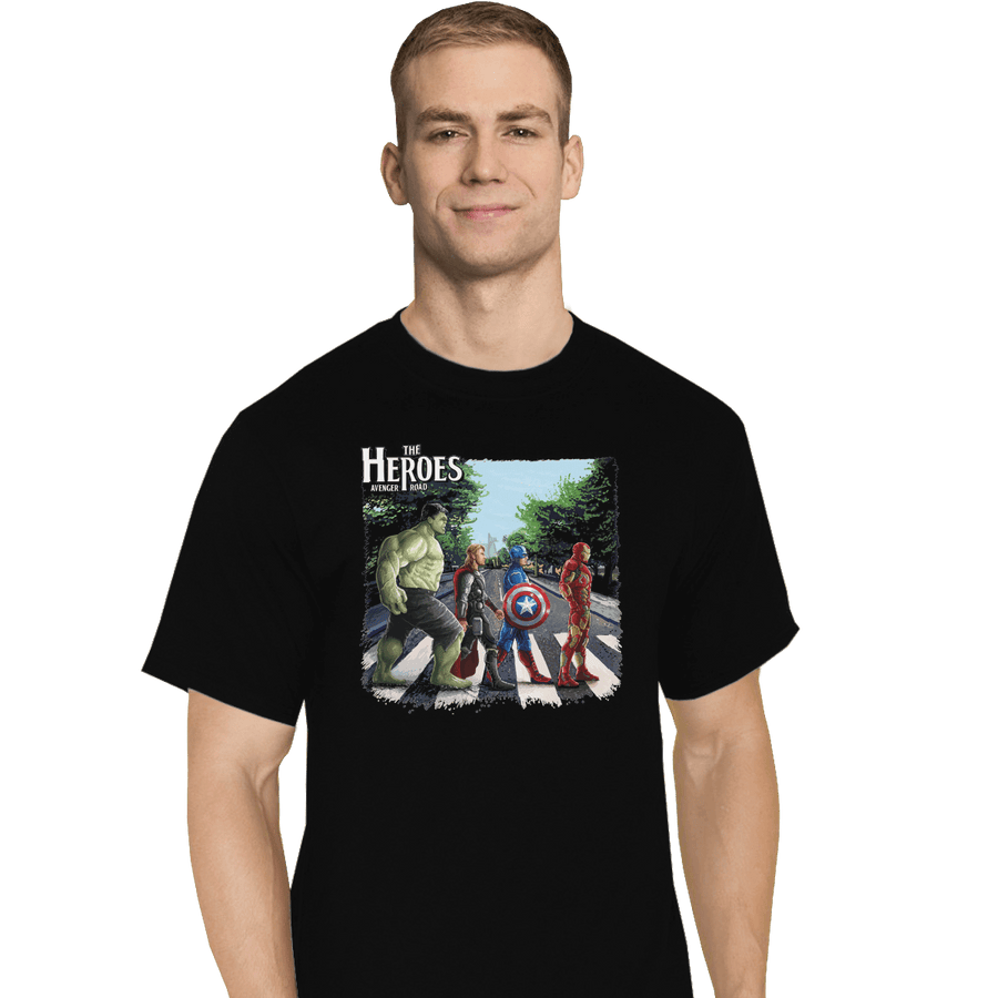 Shirts T-Shirts, Tall / Large / Black The Heroes