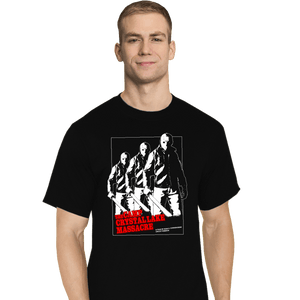 Daily_Deal_Shirts T-Shirts, Tall / Large / Black The Crystal Lake Massacre