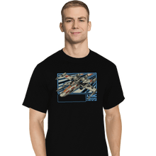 Load image into Gallery viewer, Shirts T-Shirts, Tall / Large / Black Rebel Star Fighter
