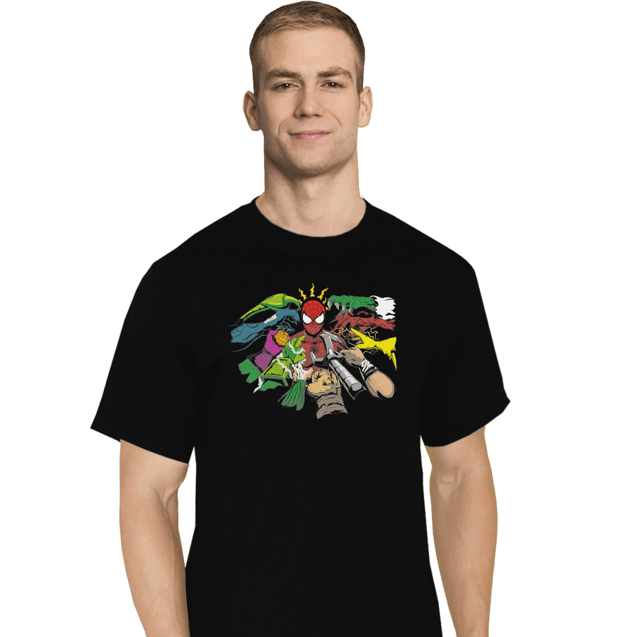 Shirts T-Shirts, Tall / Large / Black Spider Yaga