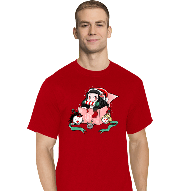 Secret_Shirts T-Shirts, Tall / Large / Red Christmas Of Demons