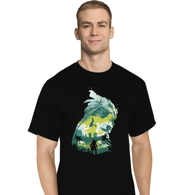 Daily_Deal_Shirts T-Shirts, Tall / Large / Black Forbidden West