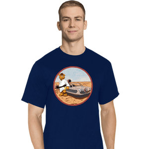 Daily_Deal_Shirts T-Shirts, Tall / Large / Navy Luke Skywockawocka