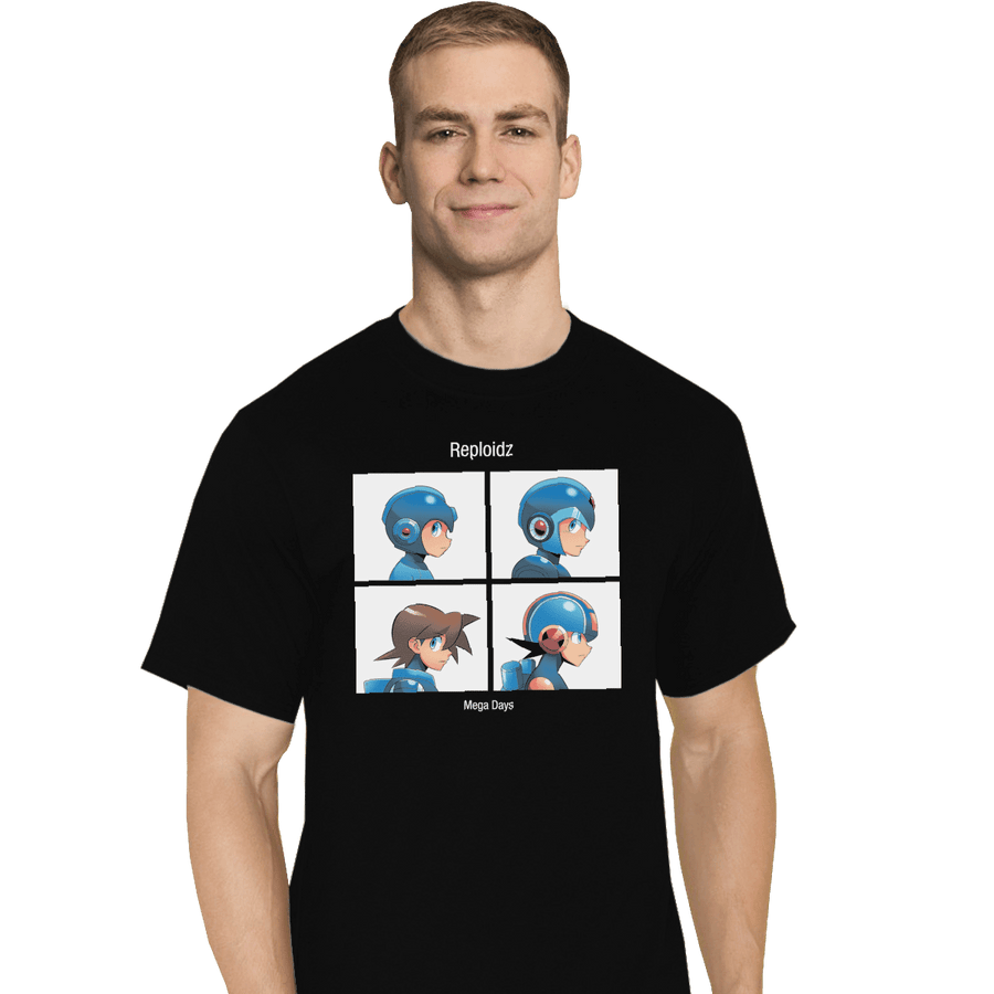 Shirts T-Shirts, Tall / Large / Black Mega Days