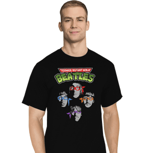 Shirts T-Shirts, Tall / Large / Black Ninja Beatles