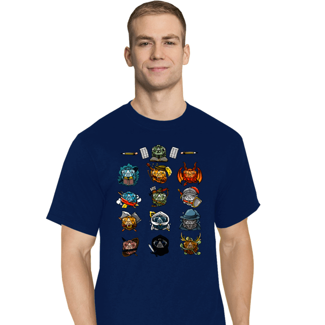 Shirts T-Shirts, Tall / Large / Navy Dice Master