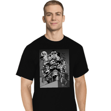 Load image into Gallery viewer, Shirts T-Shirts, Tall / Large / Black BTAS 30th Black &amp; White
