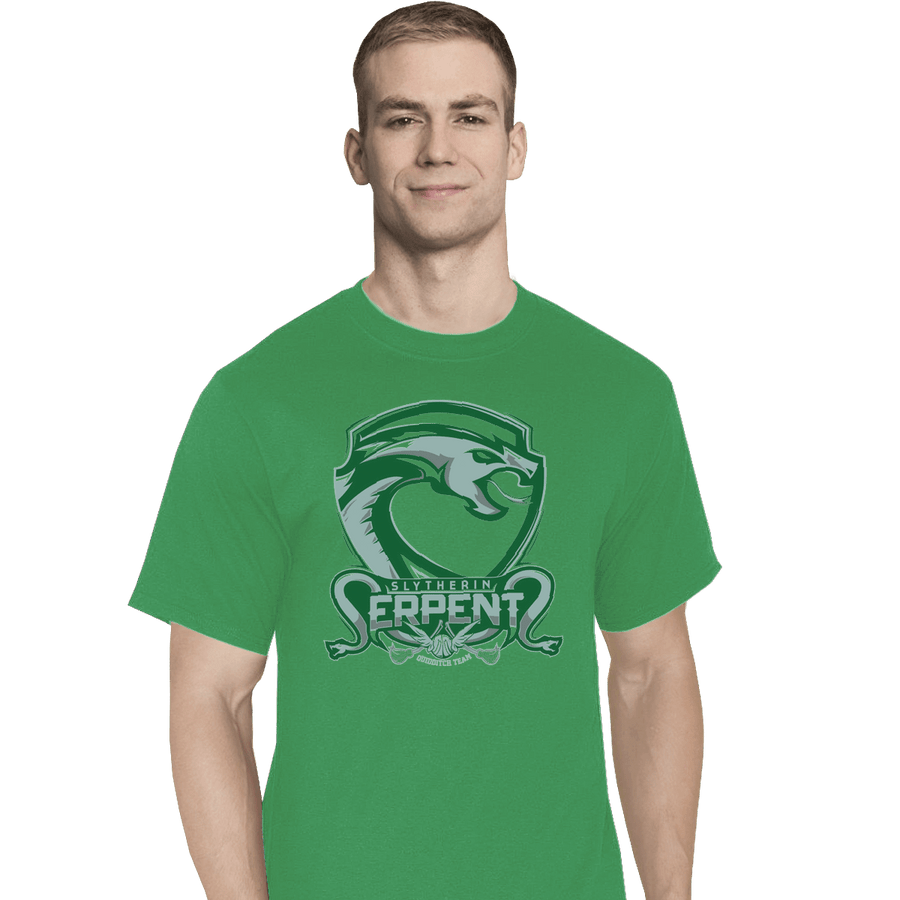 Shirts T-Shirts, Tall / Large / Athletic grey Slytherin Serpents