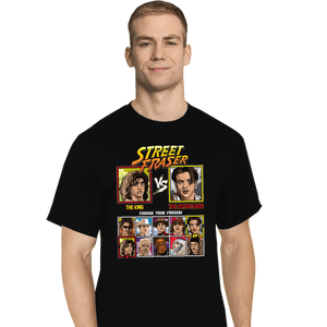 Secret_Shirts T-Shirts, Tall / Large / Black Street Frasier