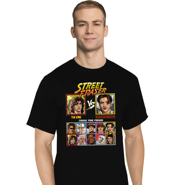 Secret_Shirts T-Shirts, Tall / Large / Black Street Frasier