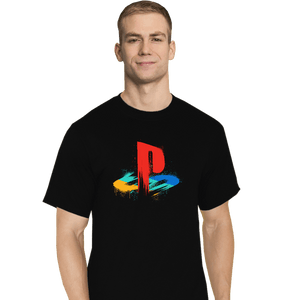 Secret_Shirts T-Shirts, Tall / Large / Black Ps Splashes