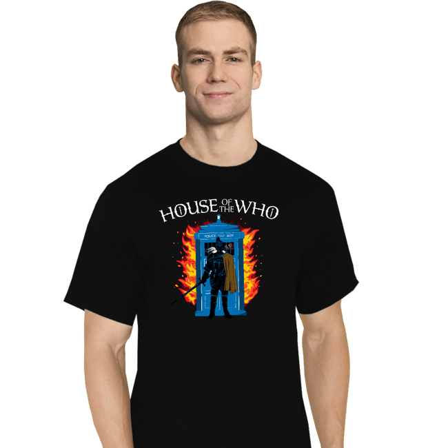 Daily_Deal_Shirts T-Shirts, Tall / Large / Black House Of The Who