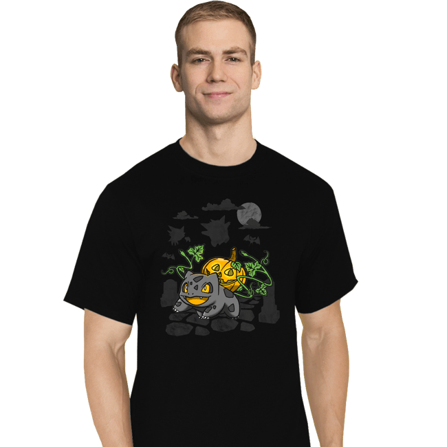 Secret_Shirts T-Shirts, Tall / Large / Black Bulb O Lantern