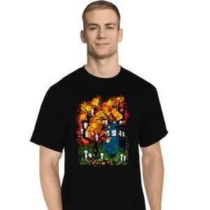 Secret_Shirts T-Shirts, Tall / Large / Black Doctor In The Forest