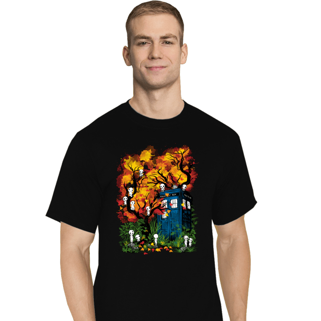 Secret_Shirts T-Shirts, Tall / Large / Black Doctor In The Forest