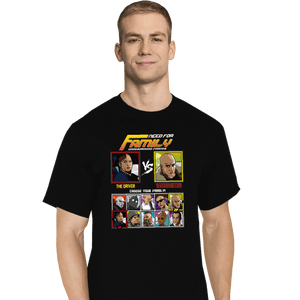 Shirts T-Shirts, Tall / Large / Black Family Fighter
