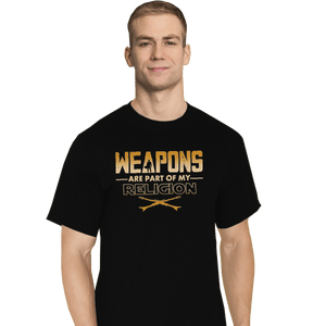 Shirts T-Shirts, Tall / Large / Black Weapons