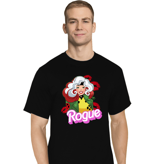 Daily_Deal_Shirts T-Shirts, Tall / Large / Black Rogue Barbie