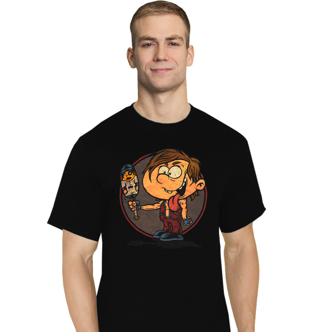 Secret_Shirts T-Shirts, Tall / Large / Black Ajax's Popsicle