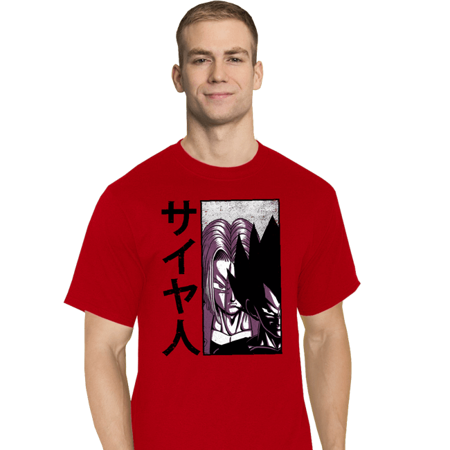 Shirts T-Shirts, Tall / Large / Red Saiyanz