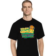 Load image into Gallery viewer, Secret_Shirts T-Shirts, Tall / Large / Black Garfield Evangelion
