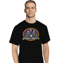 Load image into Gallery viewer, Shirts T-Shirts, Tall / Large / Black Spooky World
