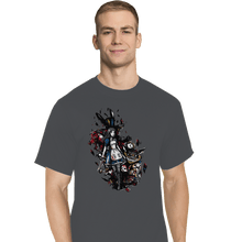 Load image into Gallery viewer, Secret_Shirts T-Shirts, Tall / Large / Charcoal Alice In Madness
