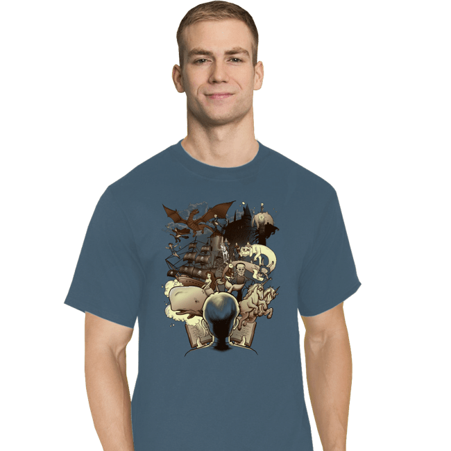Shirts T-Shirts, Tall / Large / Indigo Blue Books