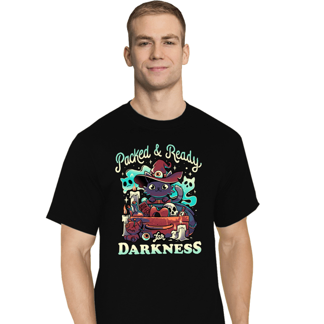 Daily_Deal_Shirts T-Shirts, Tall / Large / Black Packed And Ready for Darkness