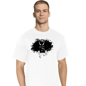 Shirts T-Shirts, Tall / Large / White The Symbiote Ink