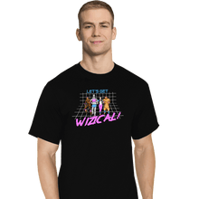 Load image into Gallery viewer, Shirts T-Shirts, Tall / Large / Black Let&#39;s Get Wizical!
