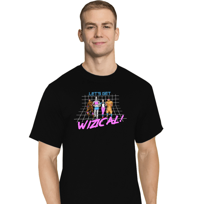 Shirts T-Shirts, Tall / Large / Black Let's Get Wizical!