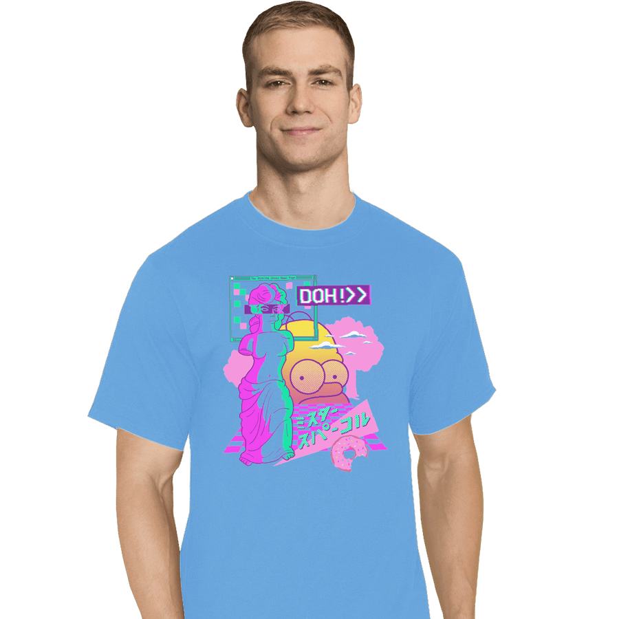 Shirts T-Shirts, Tall / Large / Royal blue Vapor De Milo