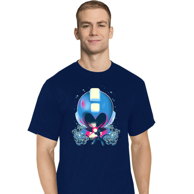 Daily_Deal_Shirts T-Shirts, Tall / Large / Navy Mega Memories