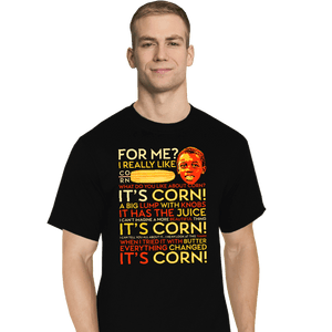 Daily_Deal_Shirts T-Shirts, Tall / Large / Black A Corntastic Day!
