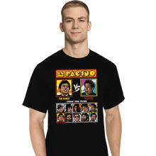 Load image into Gallery viewer, Shirts T-Shirts, Tall / Large / Black Pacino Fighter
