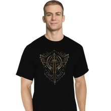 Load image into Gallery viewer, Secret_Shirts T-Shirts, Tall / Large / Black The Hero Sword
