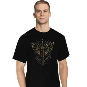 Secret_Shirts T-Shirts, Tall / Large / Black The Hero Sword