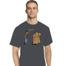 Load image into Gallery viewer, Shirts T-Shirts, Tall / Large / Charcoal Trench Coat
