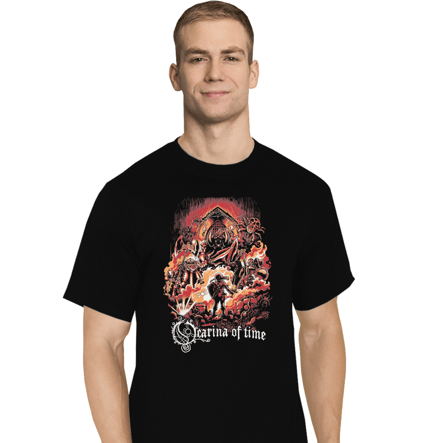 Shirts T-Shirts, Tall / Large / Black Legend Of Time