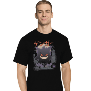 Secret_Shirts T-Shirts, Tall / Large / Black Ghost Type Kaiju