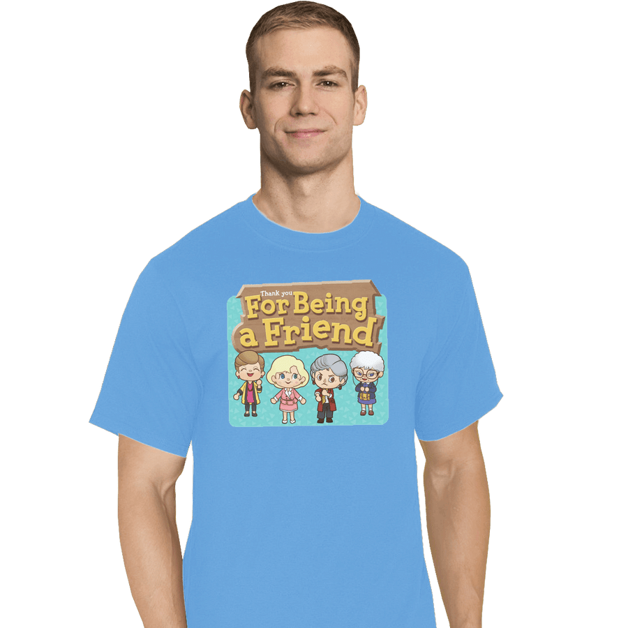 Shirts T-Shirts, Tall / Large / Royal blue Thank You For Being A Friend