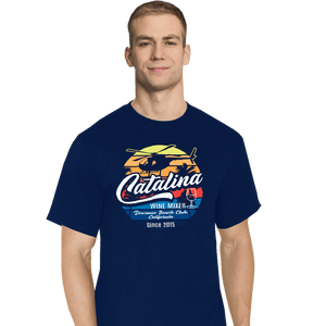 Shirts T-Shirts, Tall / Large / Navy Catalina Wine Mixer