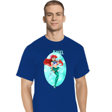 Load image into Gallery viewer, Secret_Shirts T-Shirts, Tall / Large / Royal Blue Sailor Ariel
