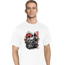 Load image into Gallery viewer, Daily_Deal_Shirts T-Shirts, Tall / Large / White Sumie Twilight
