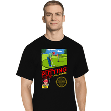 Load image into Gallery viewer, Shirts T-Shirts, Tall / Large / Black Lee Carvallo&#39;s Putting Challenge
