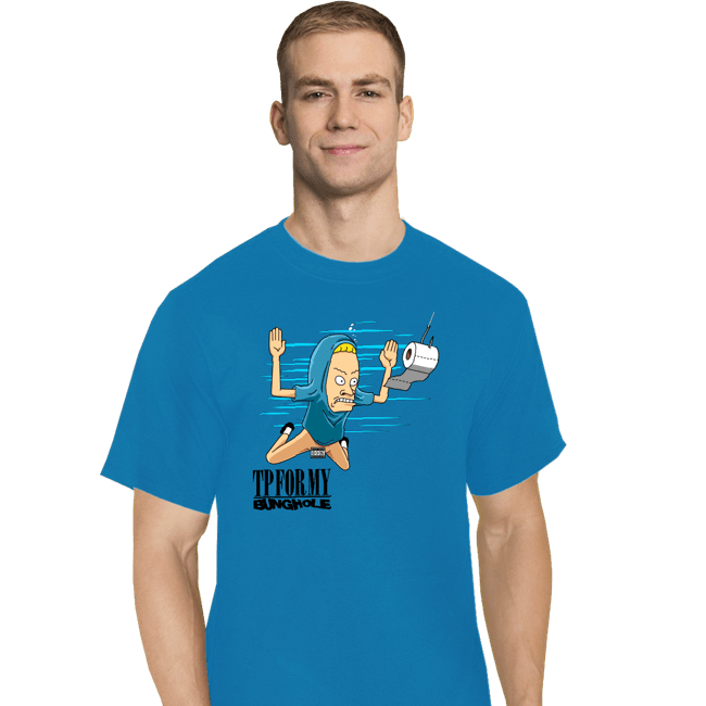 Shirts T-Shirts, Tall / Large / Royal Blue Smells Like Bunghole